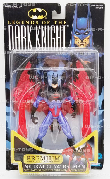 DC Batman Legends of the Dark Knight Premium Neural Claw Batman Figure Kenner NRFP