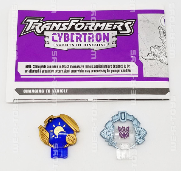Transformers Cybertron Starscream Cyberplanet Key Earth Planet Key Instructions