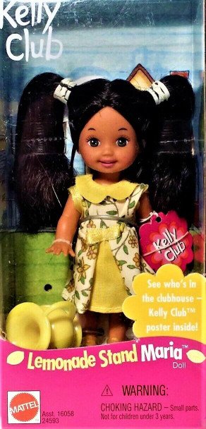 Barbie Kelly Club Lemonade Stand Maria Doll 1999 Mattel #24593