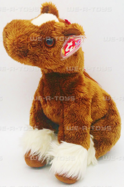 TY Beanie Buddy Hoofer the Clydesdale Horse 10" Plush 2002 With Tag NEW