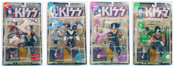 KISS Lot of 4 Full Band 1997 McFarlane Toys Assortment 50100 Master 0009 NRFB