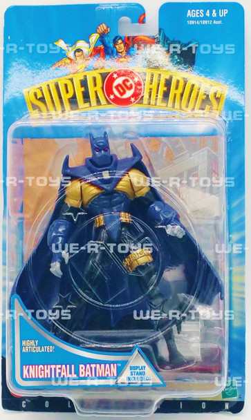 DC Super Heroes Knightfall Batman Action Figure 1999 Hasbro #10914 NRFP