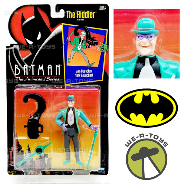 Batman the Animated Series The Riddler Action Figure 1992 Kenner 64700