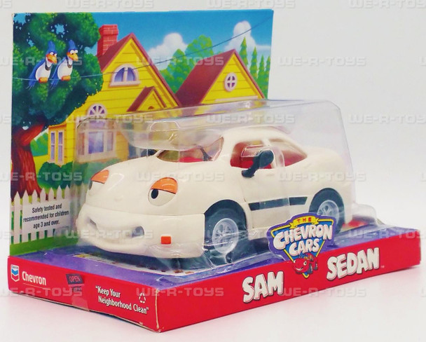 Chevron The Chevron Cars Sam Sedan 1996 White Sedan NRFP