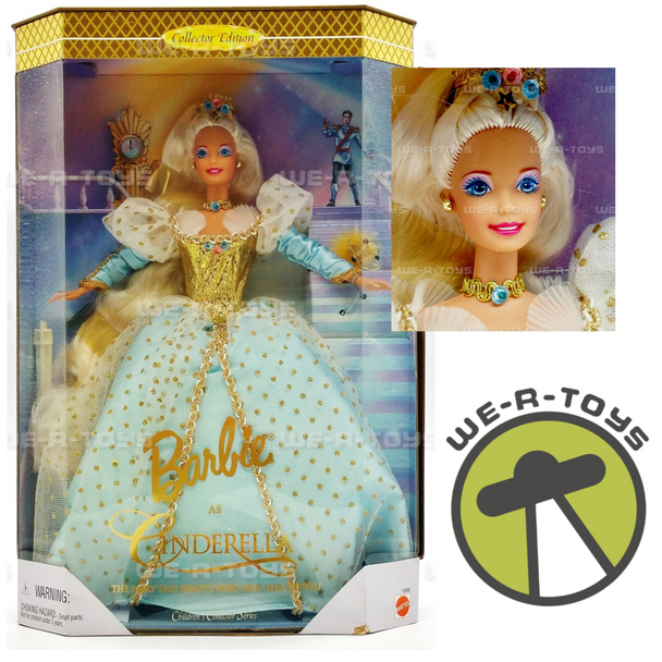 Cinderella Barbie Doll Children's Collector Series 1996 Mattel 16900 Collectible