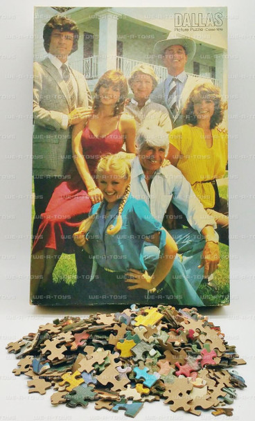 Dallas Picture Puzzle Casse-tete 500 Pieces 1980 Warren 13 x 20 COMPLETE