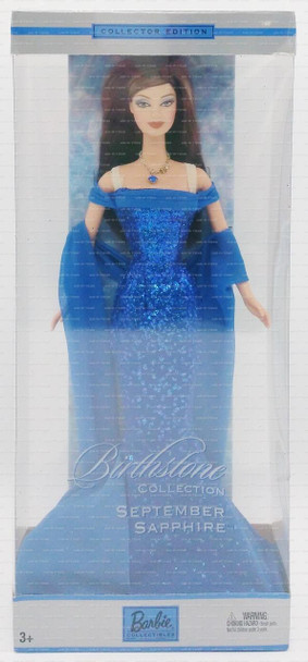 Barbie Birthstone Collection September Sapphire Doll #C5327 Mattel 2002 NRFB