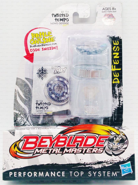 Beyblade Metal Masters Twisted Tempo Defense 36497 Hasbro 2011 MOC