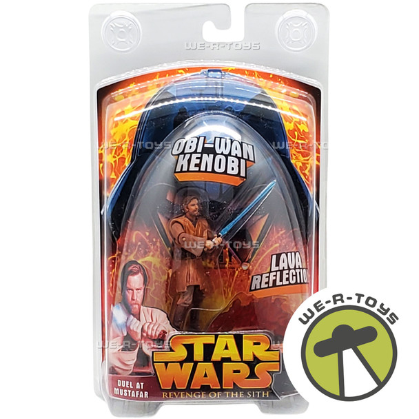 Star Wars Revenge of the Sith Obi Wan Kenobi Duel at Mustafar Action Figure