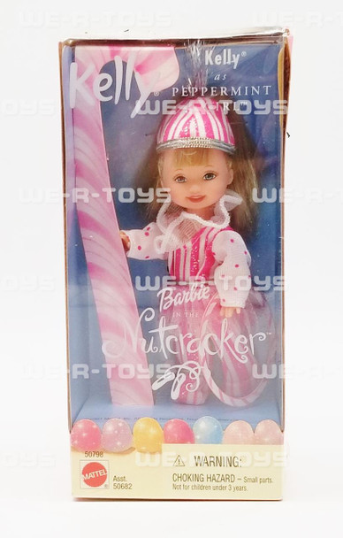 Barbie in the Nutcracker Kelly as Peppermint Girl Doll 2001 Mattel 50798 NRFB