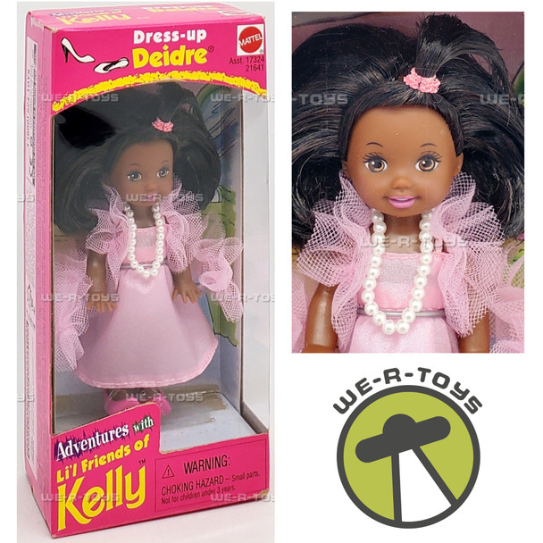 Barbie Adventures with Li'l Friends of Kelly Dress-Up Deidre Doll AA Mattel 1999