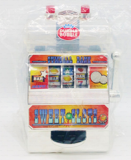 Dubble Bubble Gumball Bank Sweet Slots Sunco 1998 SEALED