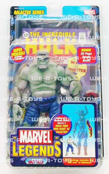 Marvel Legends Grey Hulk Action Figure Galactus Series 71176 Toy Biz 2005 NEW