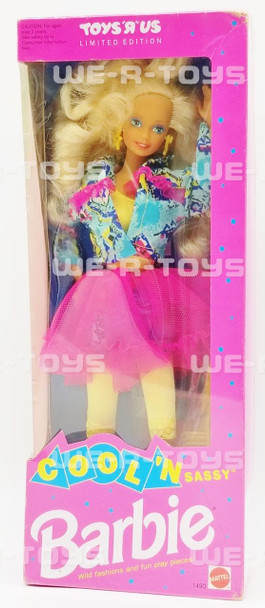Barbie Cooln Sassy Doll Toys R Us Limited Edition 1992 Mattel No.1490 NRFB