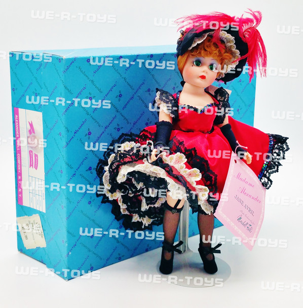 Madame Alexander 1989 Exclusive Marshall Fields Jane Avril Doll No 1893 USED