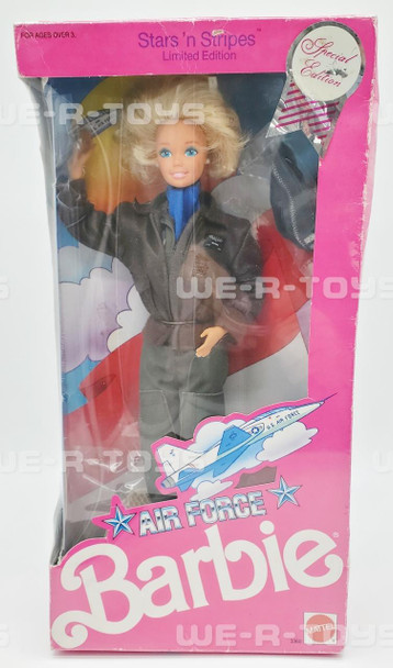 Barbie Air Force Stars N Stripes Limited Edition 1990 Mattel No 3360 NRFB