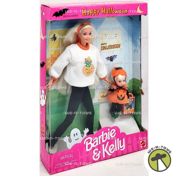 Barbie & Kelly Special Edition Happy Halloween Gift Set 1996 Mattel No 17238 NRFB