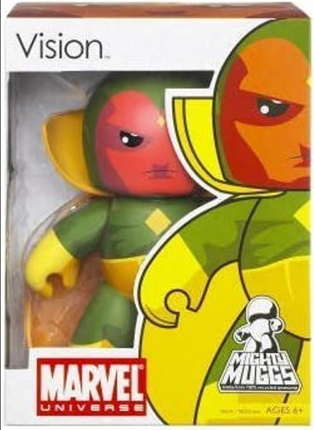 Mighty Muggs Marvel's Vision Vinyl Action Figure Hasbro