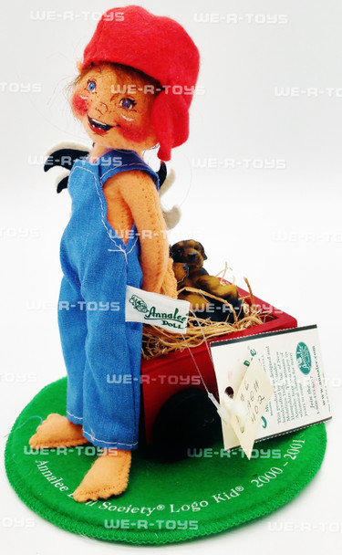 Annalee Mobilitee Dolls 2000-2001 Precious Cargo Logo 7" Wired Doll No 967800