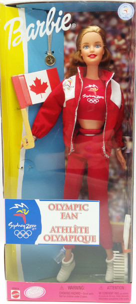 Barbie Olympic Fan Sydney 2000 Canadian 1999