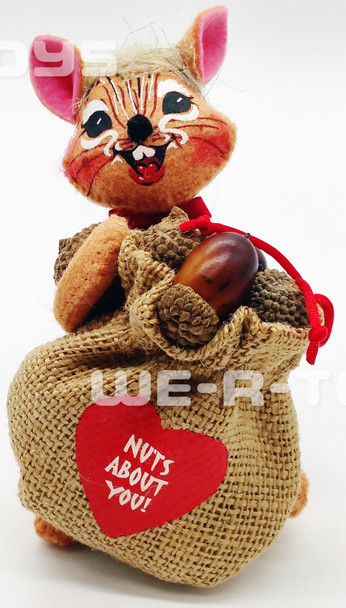 Annalee Mobilitee Dolls 2010 Nuts About You 6" Wired Doll No 101710 USED