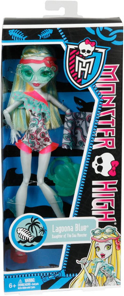 Monster High Swim Class Lagoona Blue Fashion Doll 2012 Mattel No. Y7305