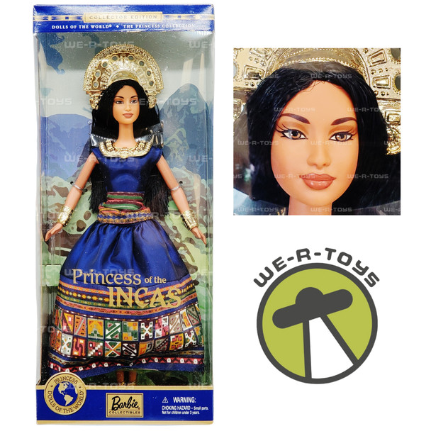 Princess of the Incas Barbie Dolls of the World Princess Collection Mattel 28373