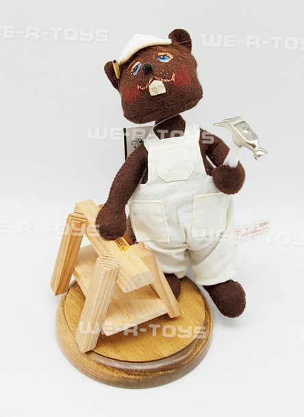 Annalee Mobilitee Dolls 8" Busy Beaver Builder Wired Doll No. 243002