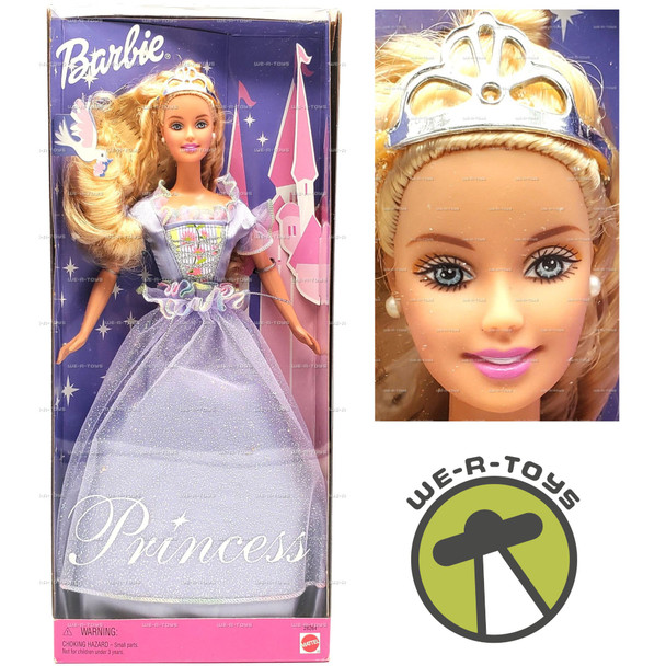 Barbie Princess Doll Sparkle Purple Dress Mattel 2000 No 28264