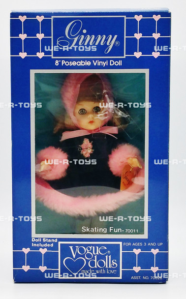 Ginny Dolls Skating Fun Doll 8" Vogue Dolls 1986 No 70011 NRFB