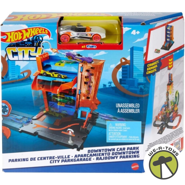 Hot Wheels City Downtown Car Park Playset Mattel HDR28
