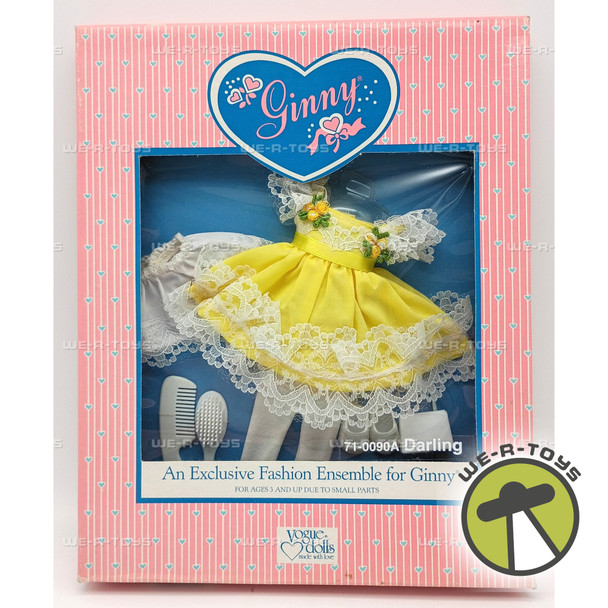 Ginny Dolls Darling Yellow Dress Fashion & Accessories Vogue Dolls No 71-0090A