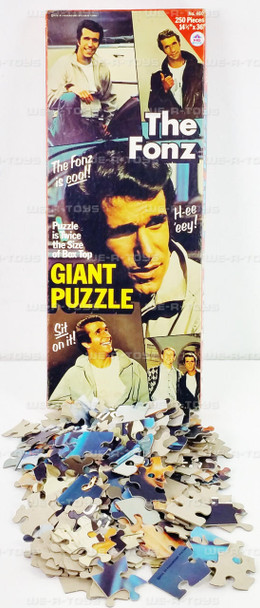 Happy Days The Fonz Giant Puzzle 250 Pieces No 460 HG Toys 1976 COMPLETE