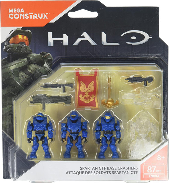 Halo Mega Construx Halo Spartan CTF Base Crashers 87pcs