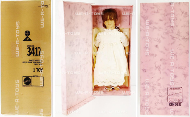Annette Himstedt Barefoot Children Paula 26 Vinyl Doll Original Box and Shipper