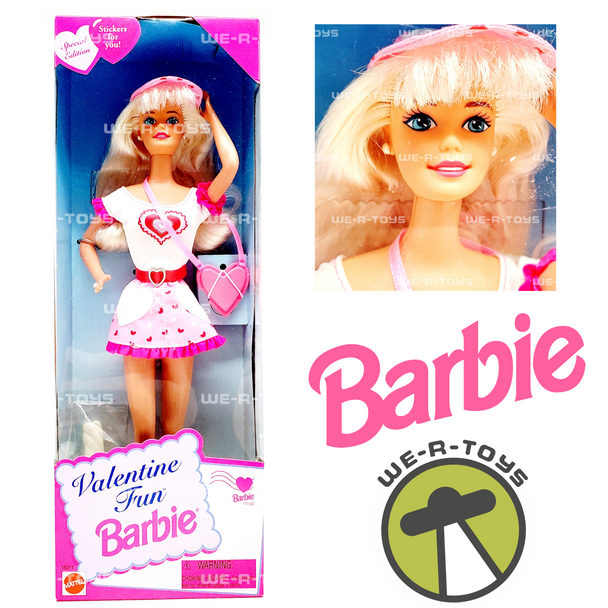 Valentine Fun Barbie Doll Special Edition 1996 Mattel No. 16311 NEW