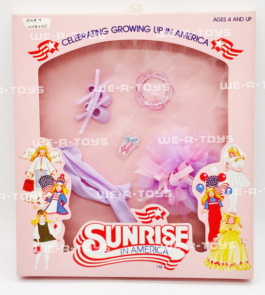 Sunrise in America Fashion Dance Recital Outfit 8 Doll Gatabox 1982 NRFB