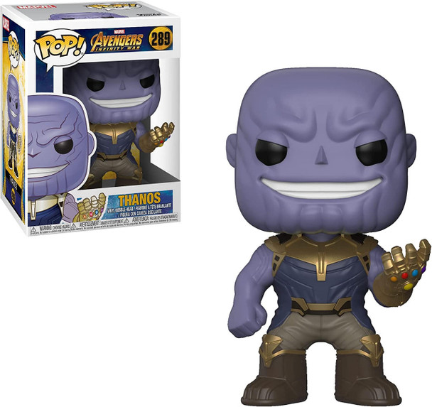 Marvel Funko POP Marvel Avengers Infinity War #289 Thanos Vinyl Action Figure