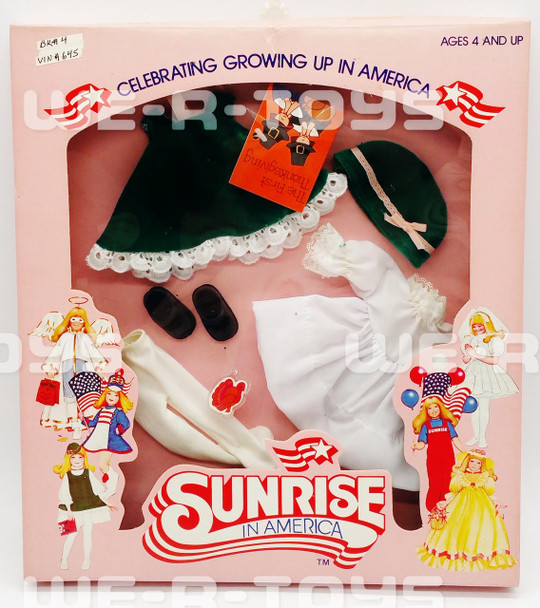 Sunrise in America Fashion Thanksgiving Outfit 8 Doll Gatabox 1982 NRFB