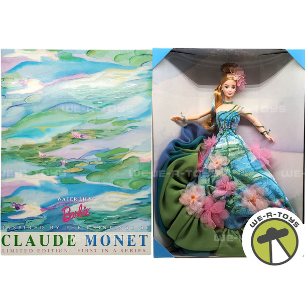 Claude Monet Water Lily Limited Edition Barbie Doll First in a Series 1997