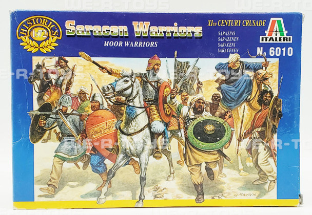 Italeri Historics Saracen Warriors 172 Scale Unpainted Figures 1995 Italeri Sarazins
