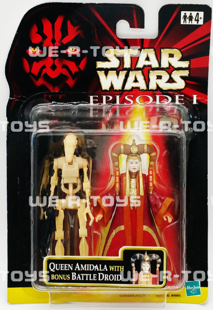 Star Wars Episode I Queen Amidala Bonus Battle Droid Hasbro 1999 No 84085 NRFB