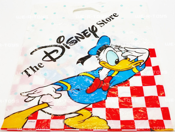 Disneys Donald Duck Disney Store Shopping Bag Vintage 1990s USED