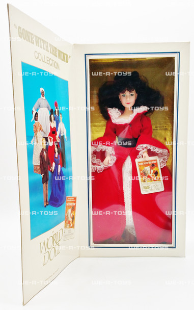 Gone With The Wind Scarlett O'Hara Doll No 71155 Red Outfit World Doll 1989 NRFB