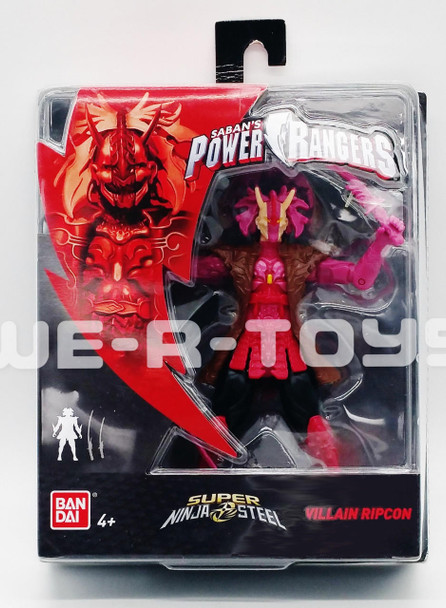 Power Rangers Super Ninja Steel Villain Ripcon Bandai 2018 No 43906 NRFB