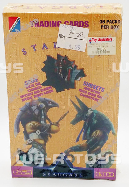 Stargate Trading Cards 36 Packs Box Collect-A-Card 1994 SEALED