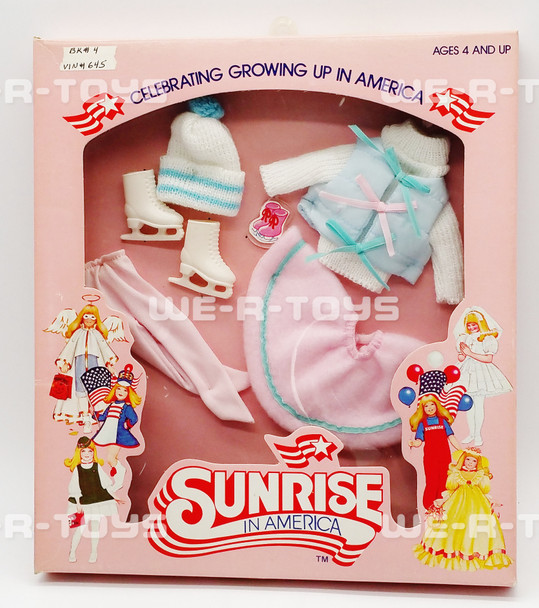 Sunrise in America Fashion First Snowfall Outfit 8" Doll Gatabox 1982 NRFB