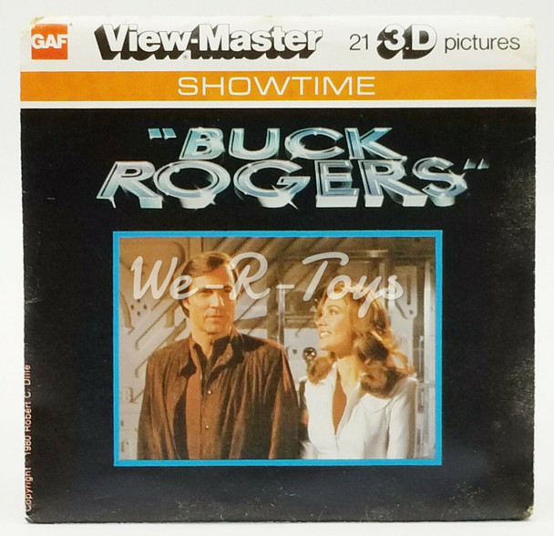 Vintage 1980 GAF View Master Reels Buck Rogers 21 3D Pictures Showtime
