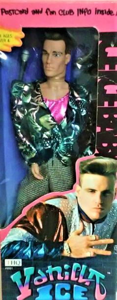 1991 Vanilla Ice Ice Ice Baby Fan Club Doll THQ #9001
