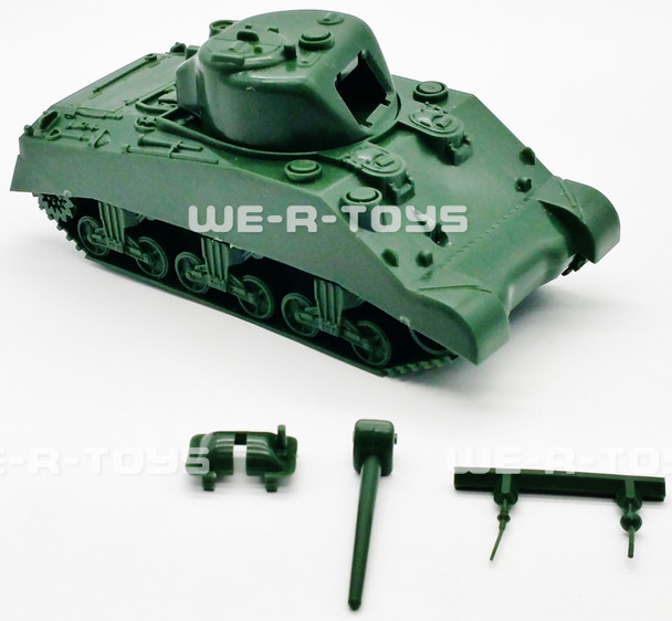 Toy Soldier Green Army Tank Hard Plastic NEW